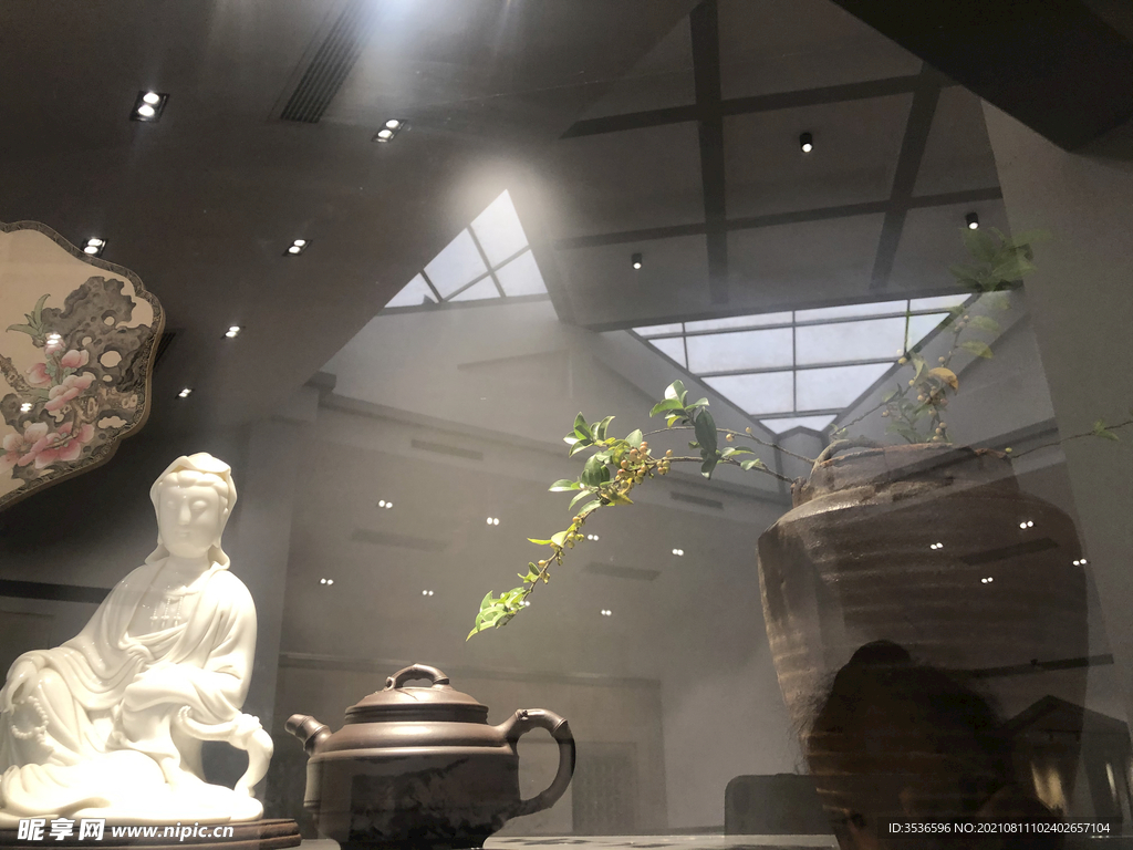 禅意布展橱窗