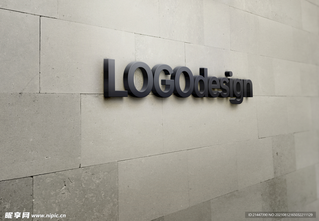 logo标志样机效果图
