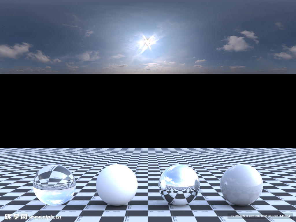 C4D天空贴图HDR贴图