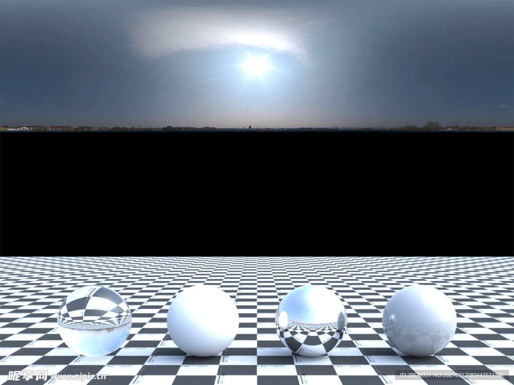 C4D天空贴图HDR贴图