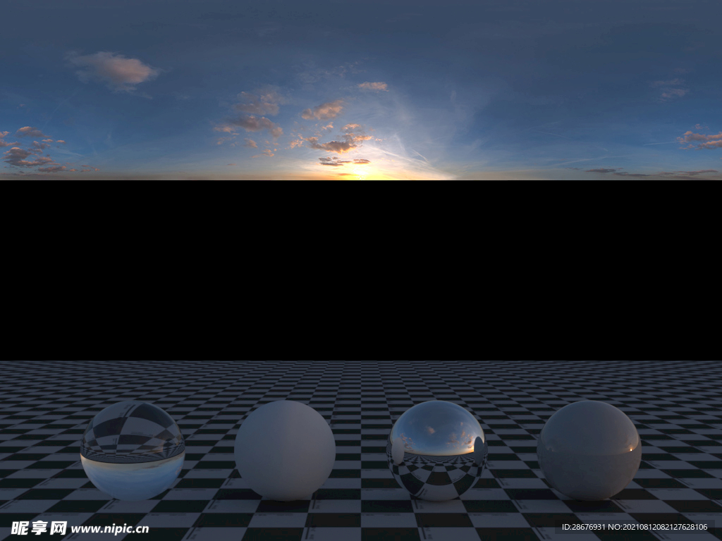 C4D天空贴图HDR贴图