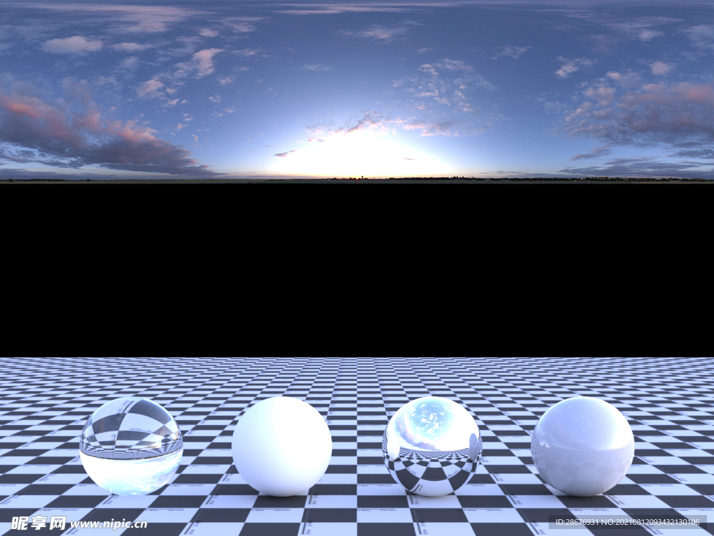 C4D天空贴图HDR贴图