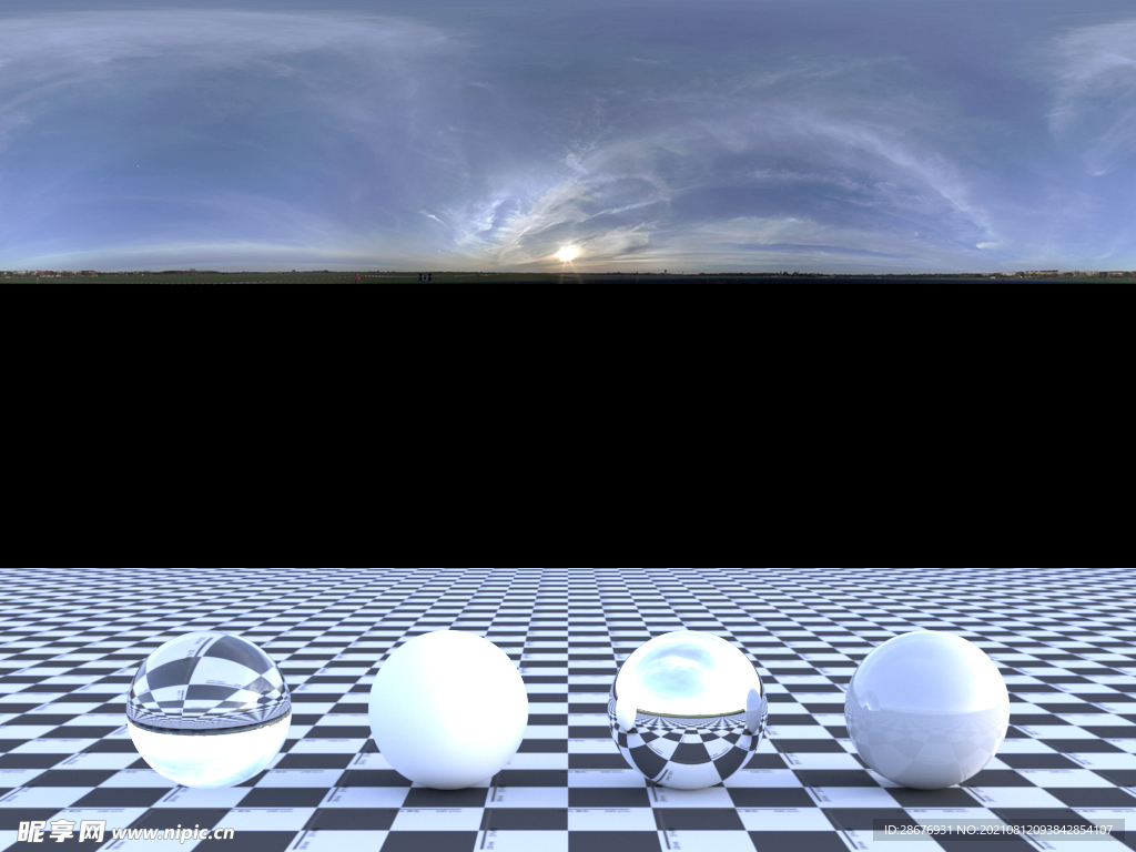 C4D天空贴图HDR贴图