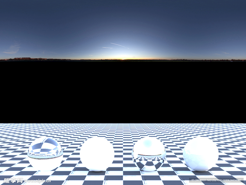 C4D天空贴图HDR贴图