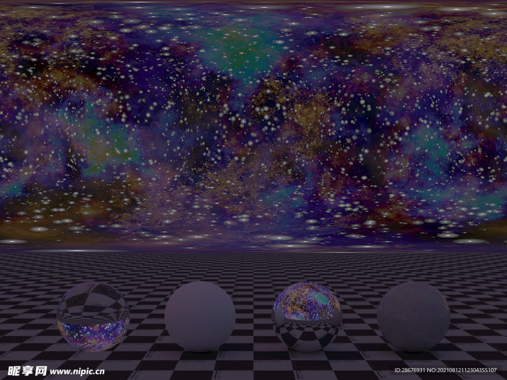HDR贴图C4D宇宙星空背景