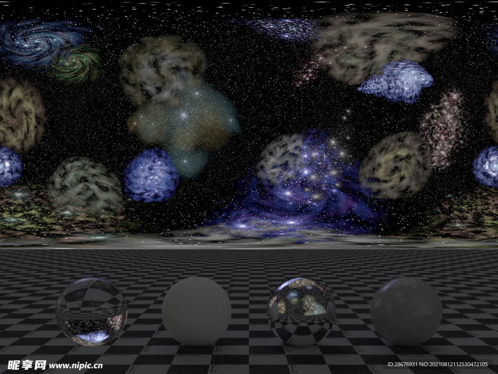 HDR贴图C4D宇宙星空背景