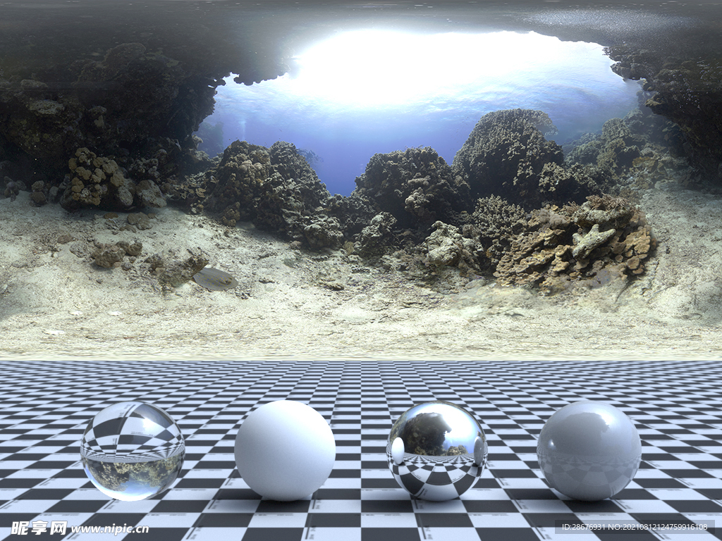 HDR贴图C4D海洋背景