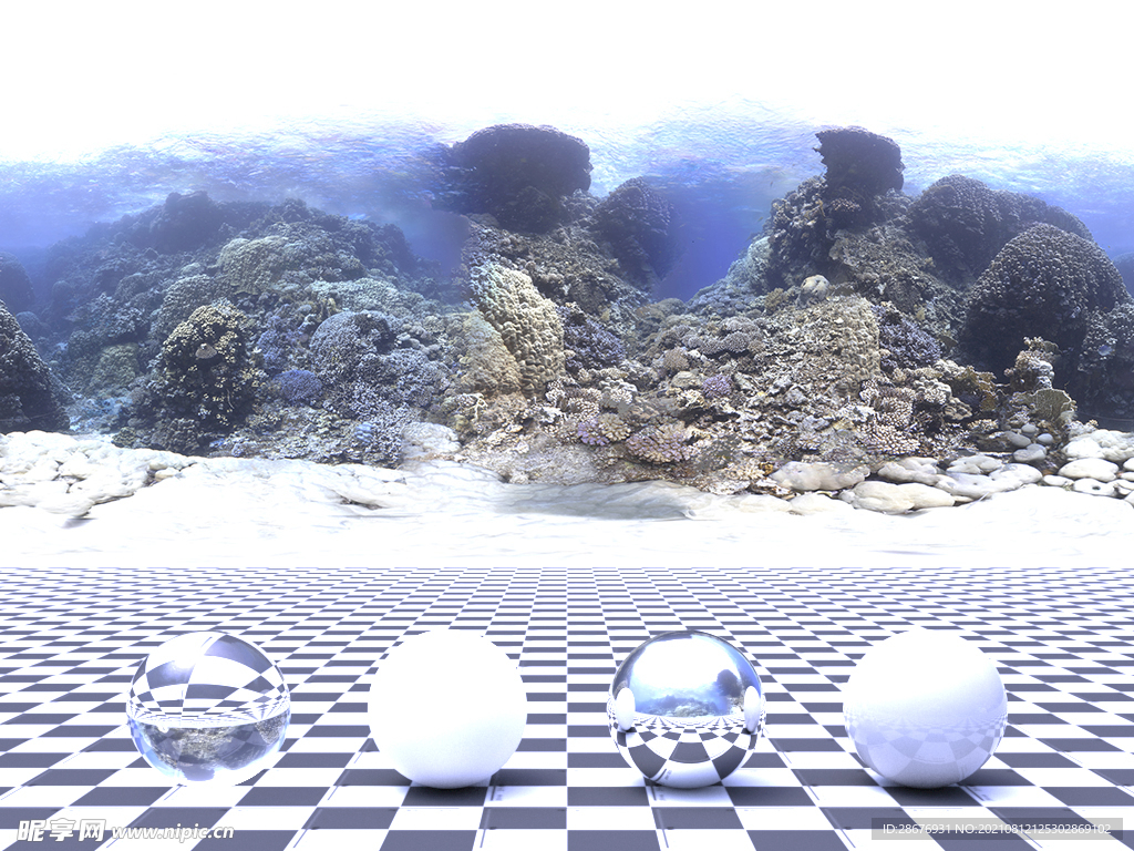 HDR贴图C4D海洋背景