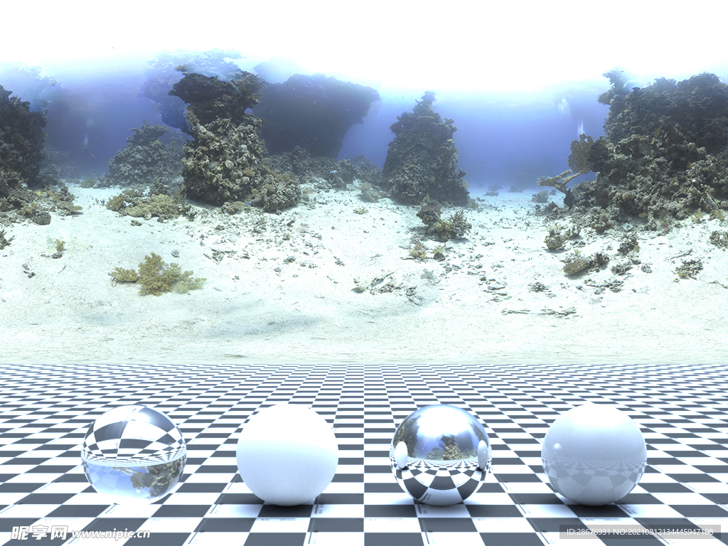 HDR贴图C4D海洋背景