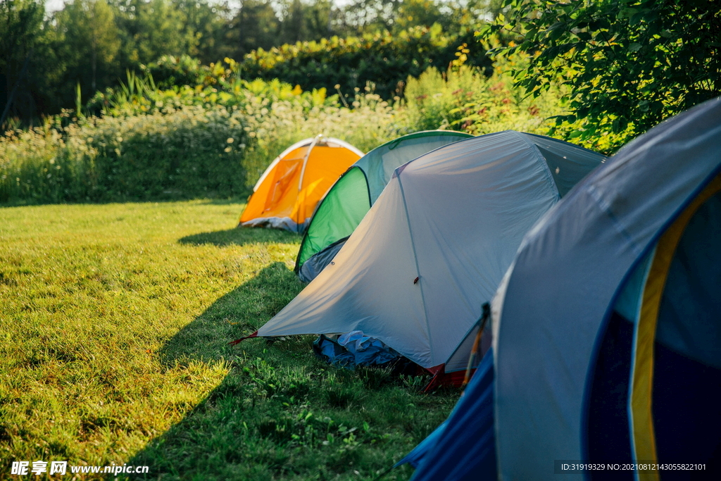  野营帐篷照片 自然和风景 