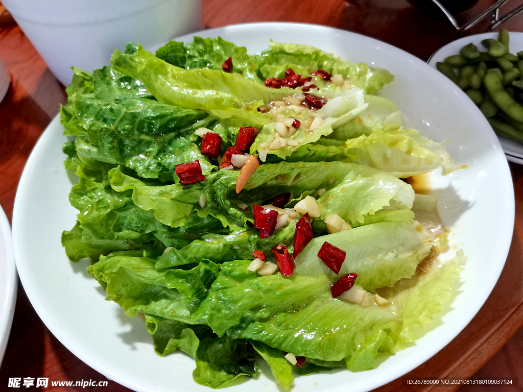 炝拌生菜