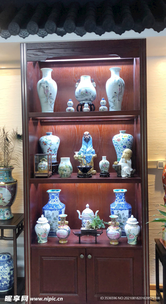 瓷器展品 