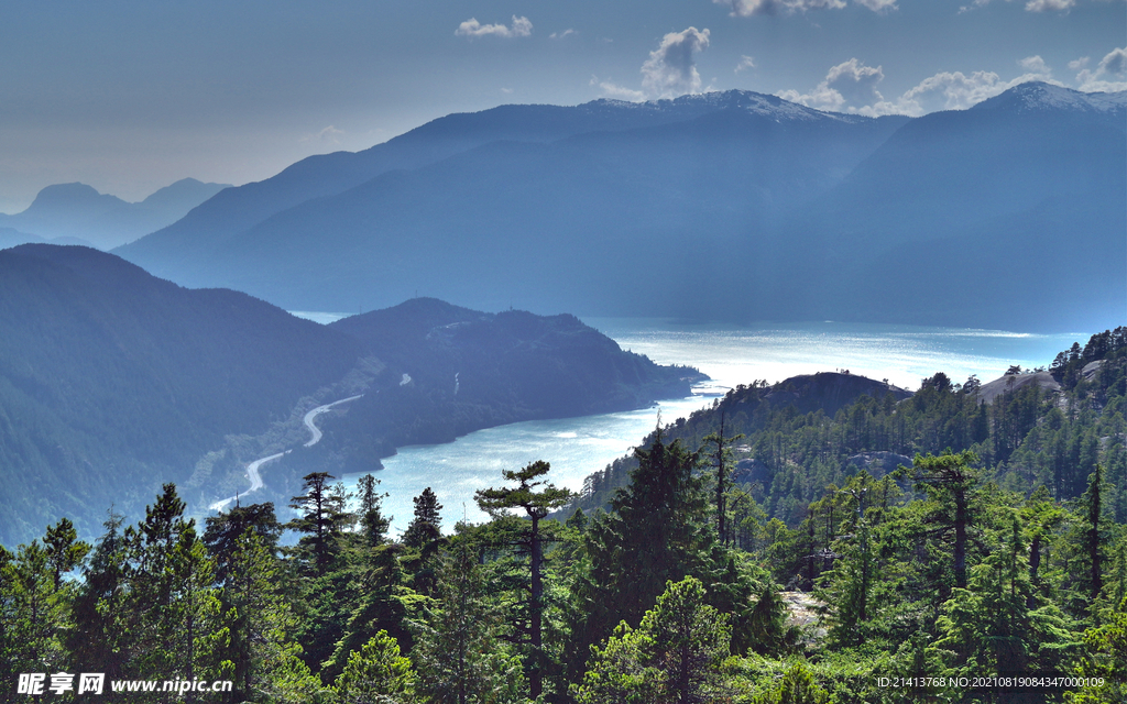 名山大山山脉 