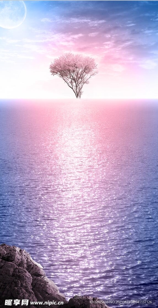 海洋梦幻背景