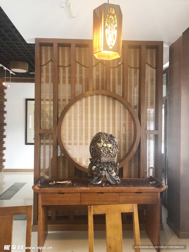 中式屏风