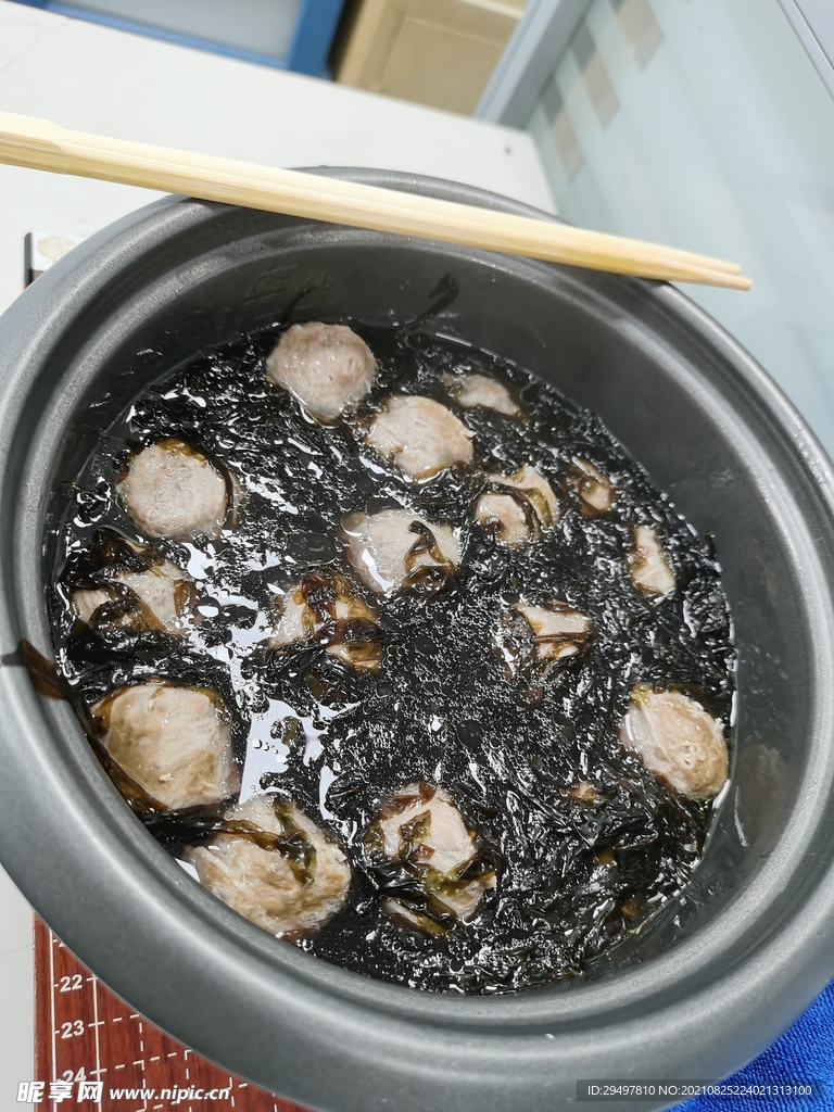 紫菜牛丸汤