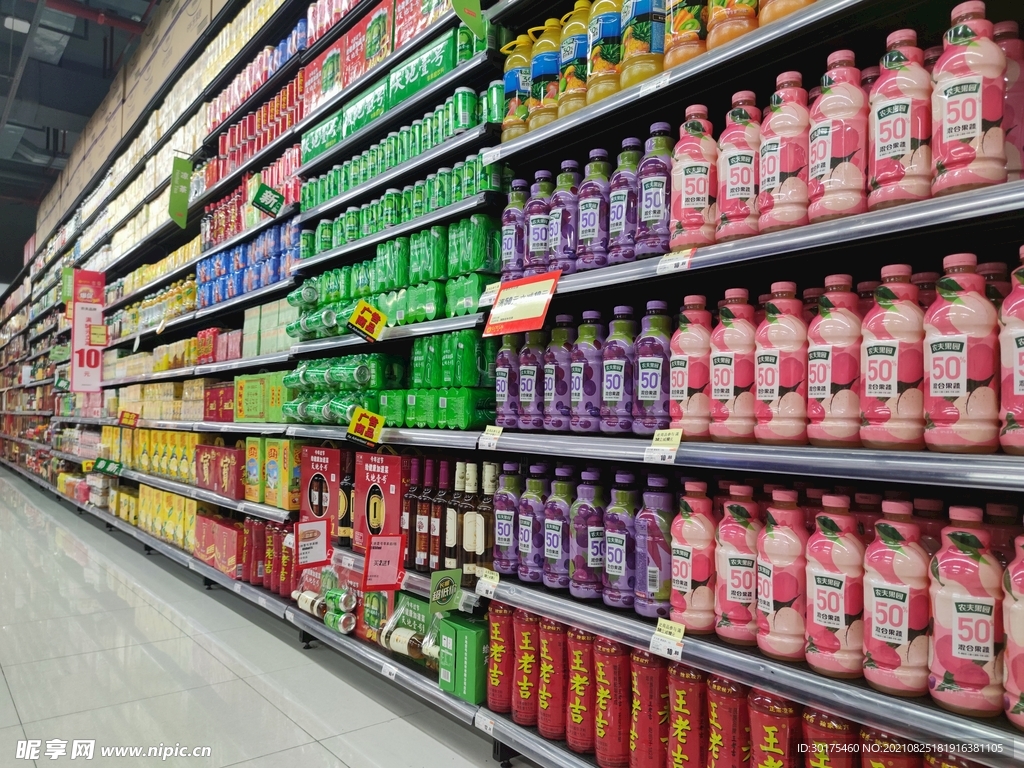 超市饮料
