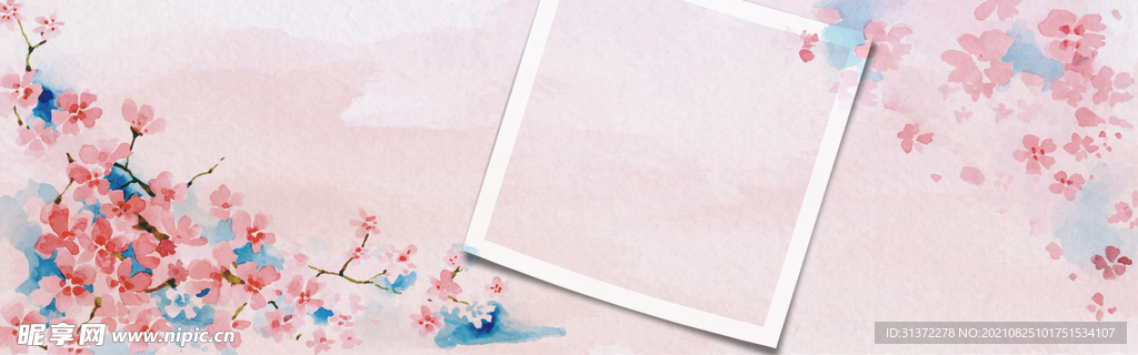 手绘古风插画背景图片 