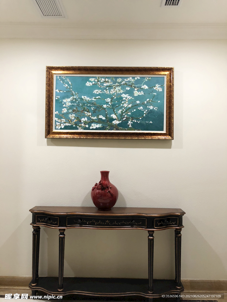 玄关油画