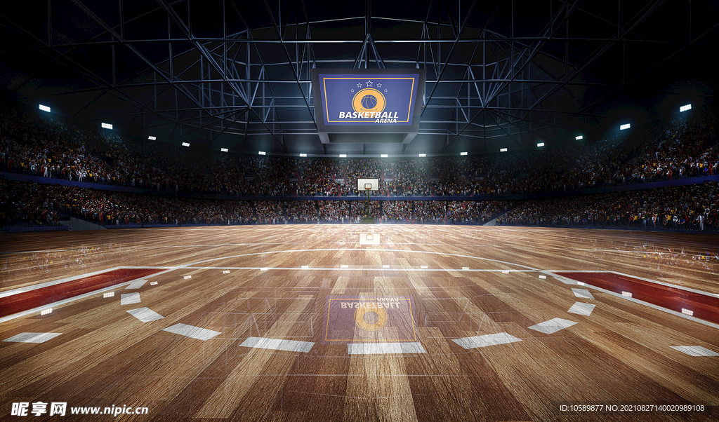 篮球场背景
