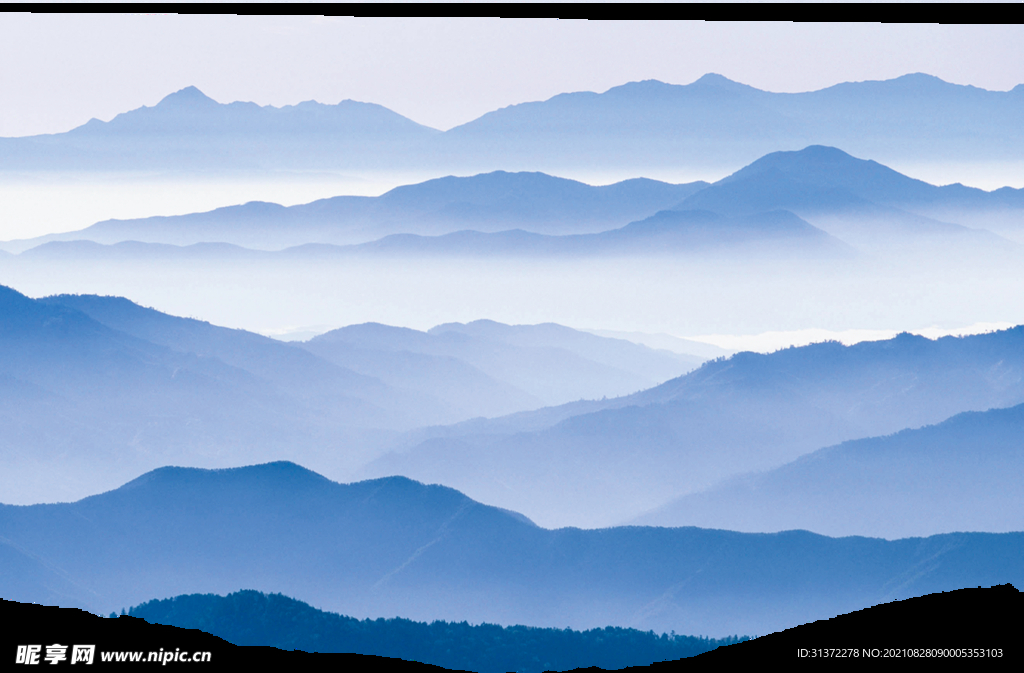 手绘古风插画背景图片 