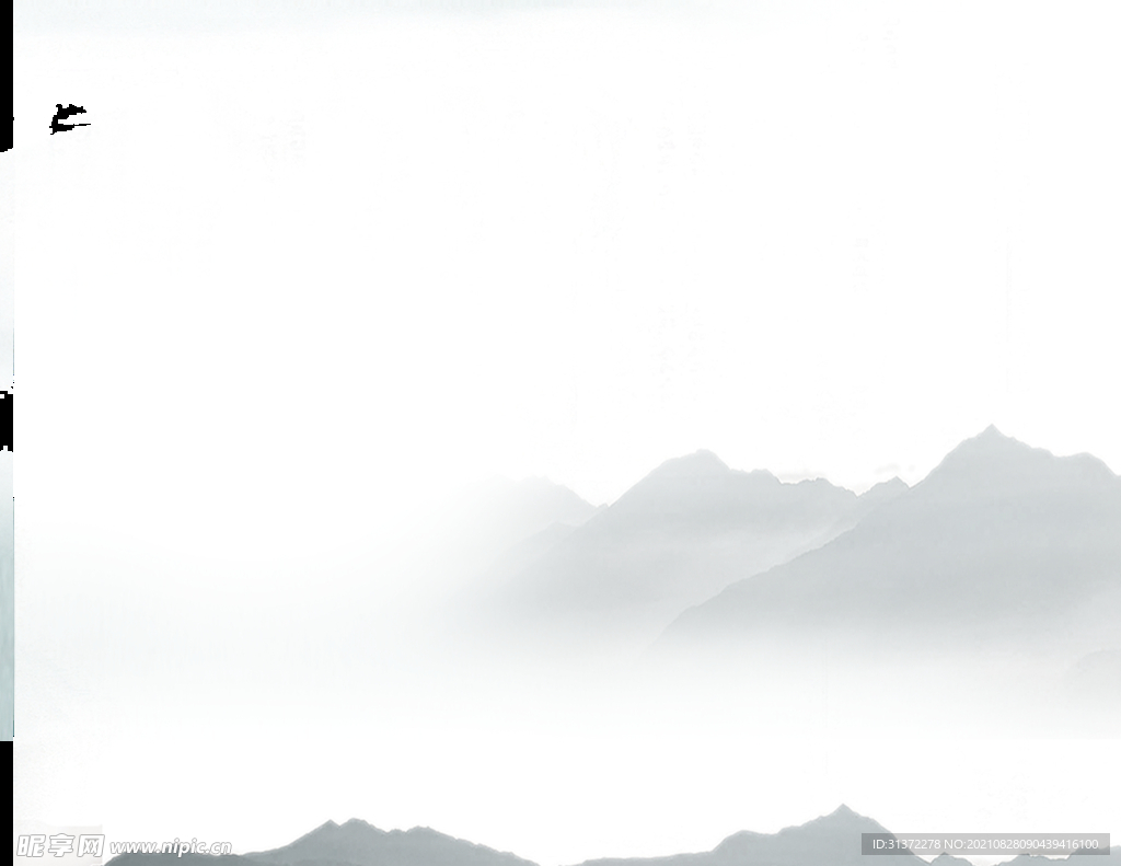  手绘古风插画背景图片 