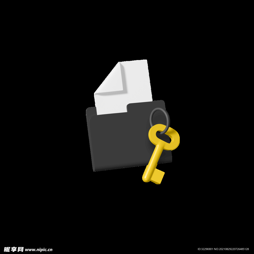 3D图标素材安全类