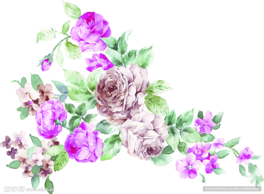 素材花