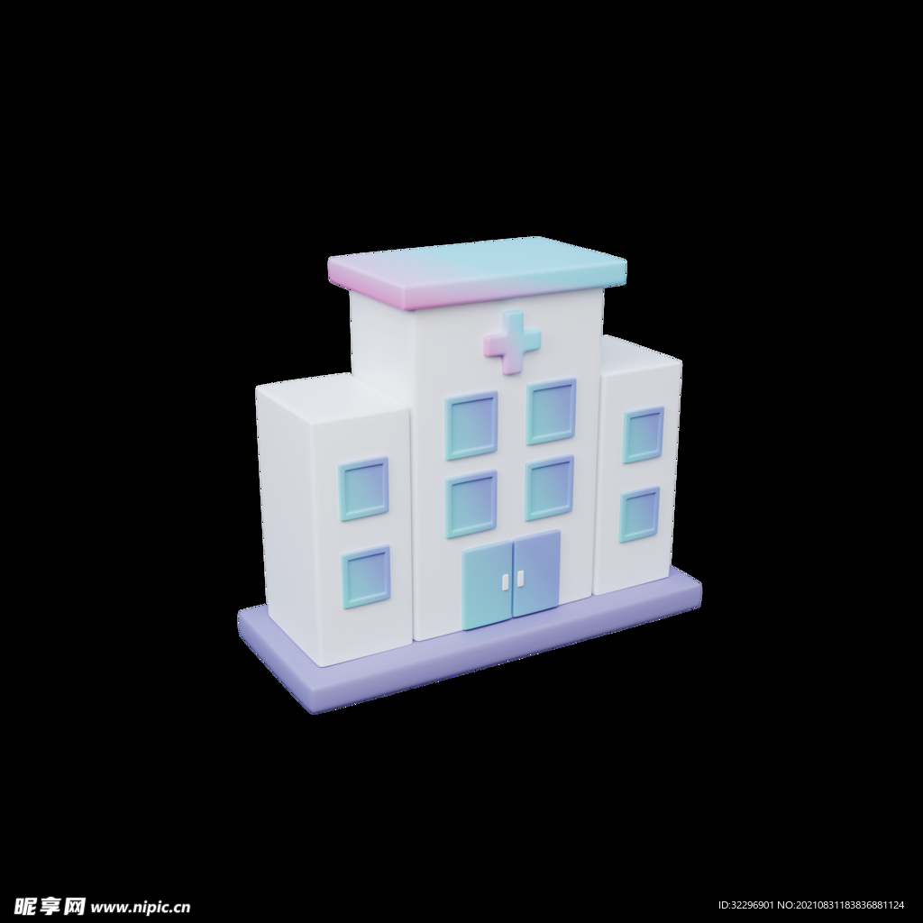 3D图标素材医疗