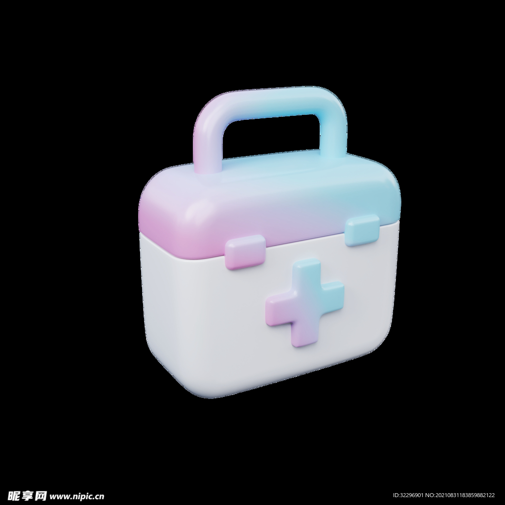 3D图标素材医疗