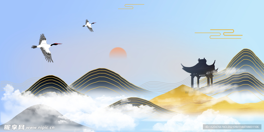 山水画装饰画