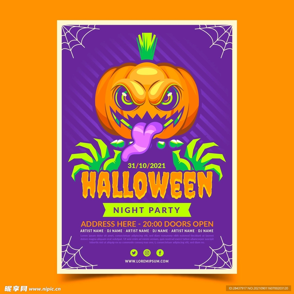 万圣节海报