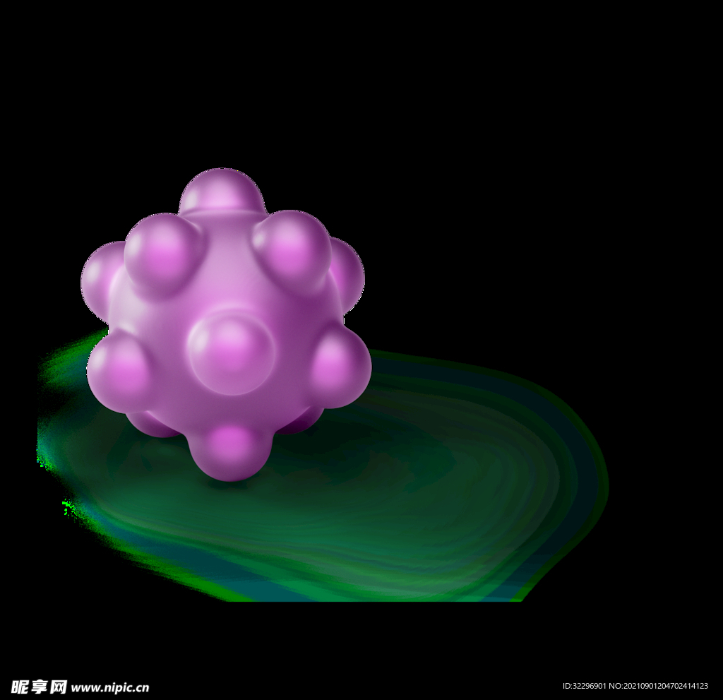 3D图标素材 立体几何图形