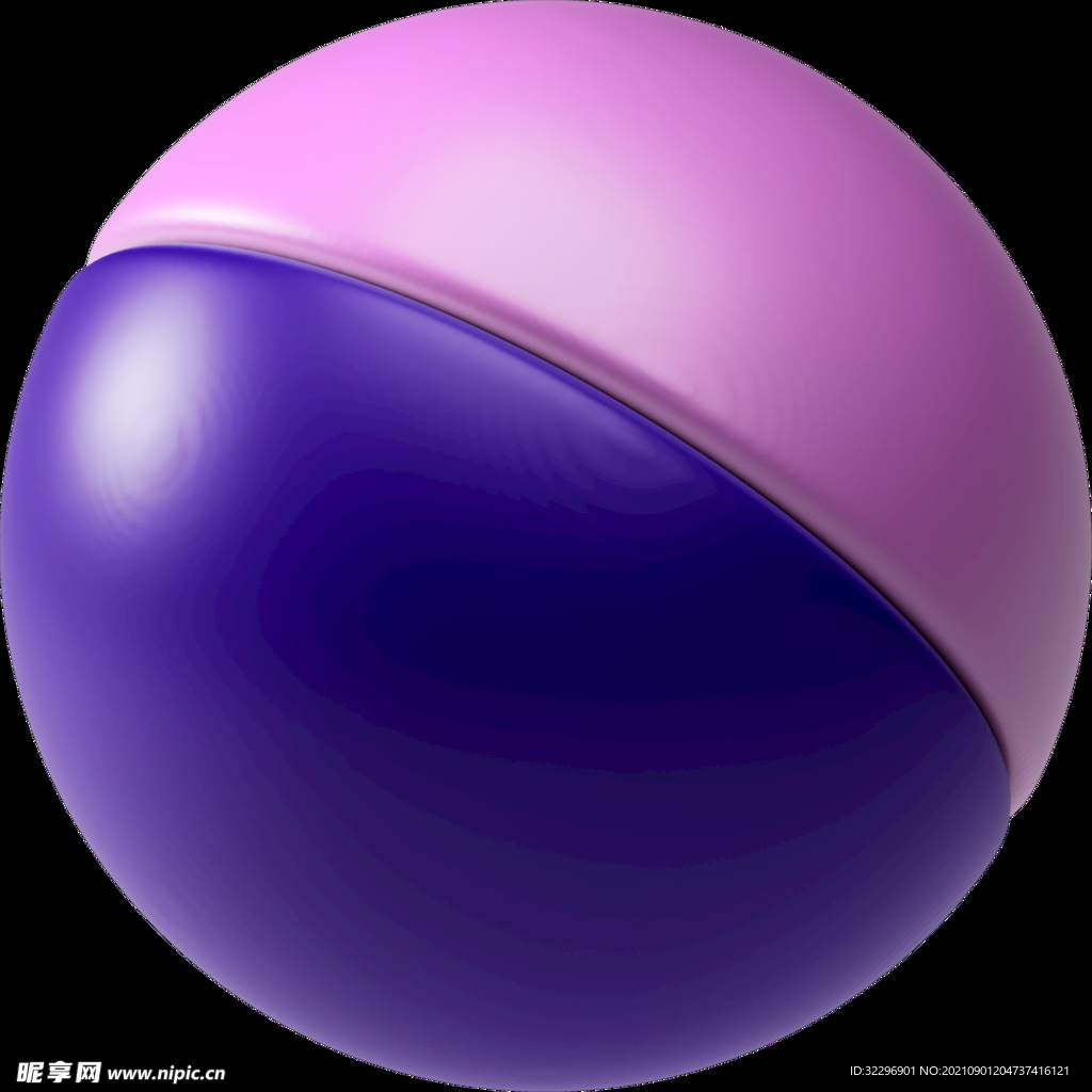 3D图标素材 立体几何图形