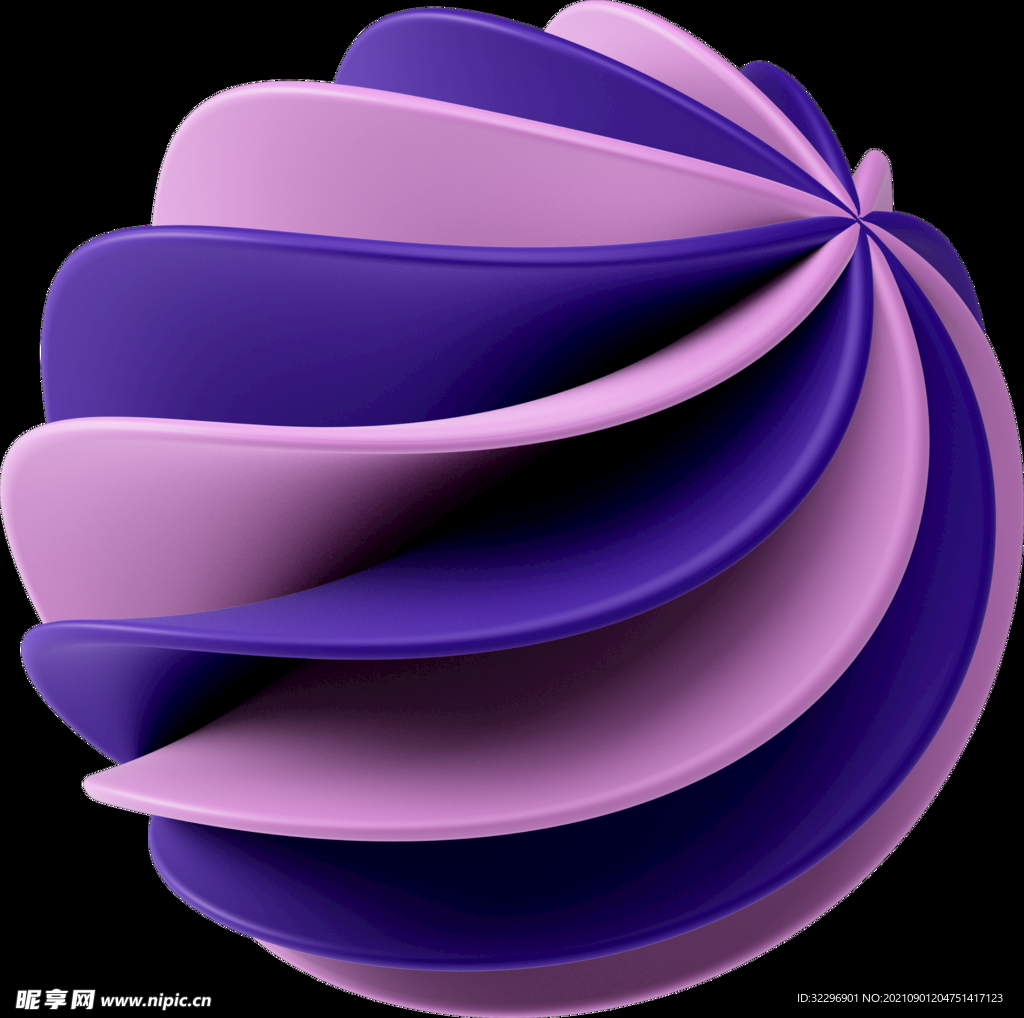 3D图标素材 立体几何图形