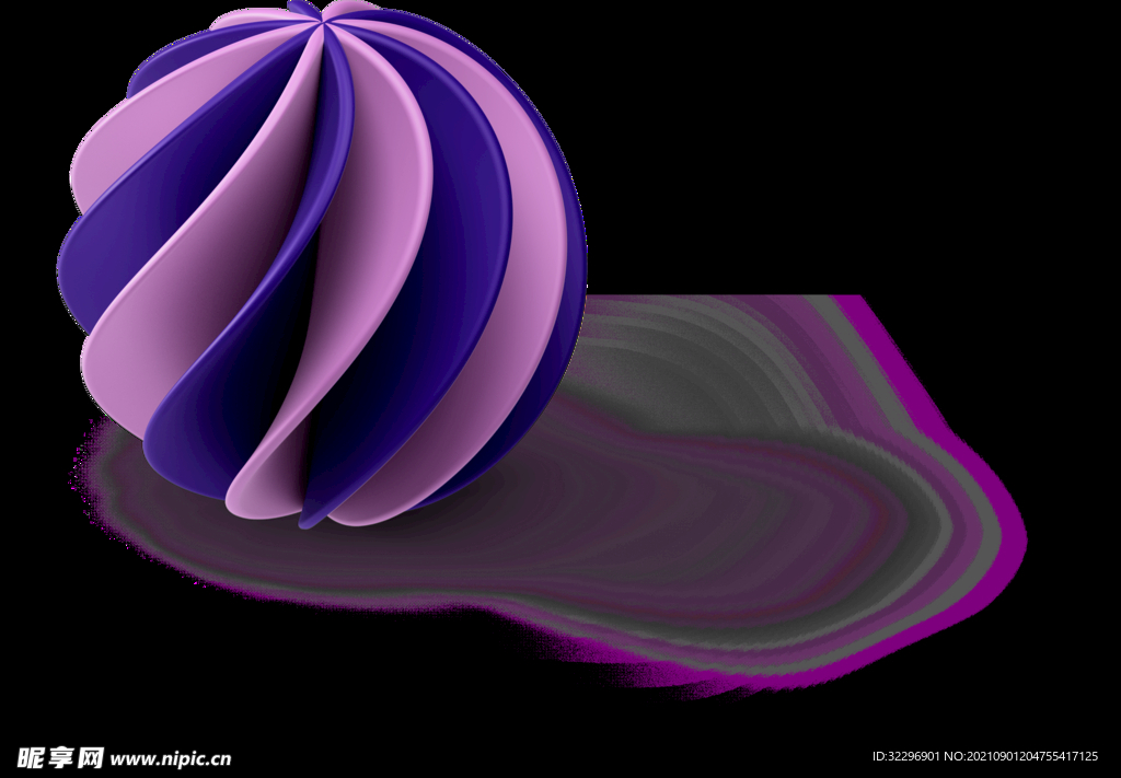 3D图标素材 立体几何图形