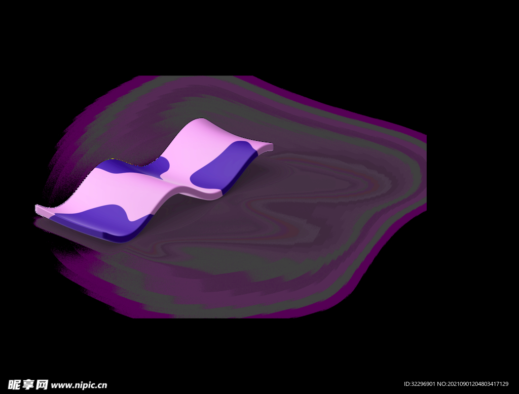 3D图标素材 立体几何图形