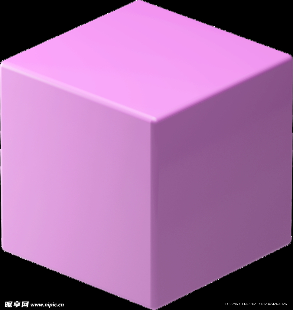 3D图标素材 立体几何图形