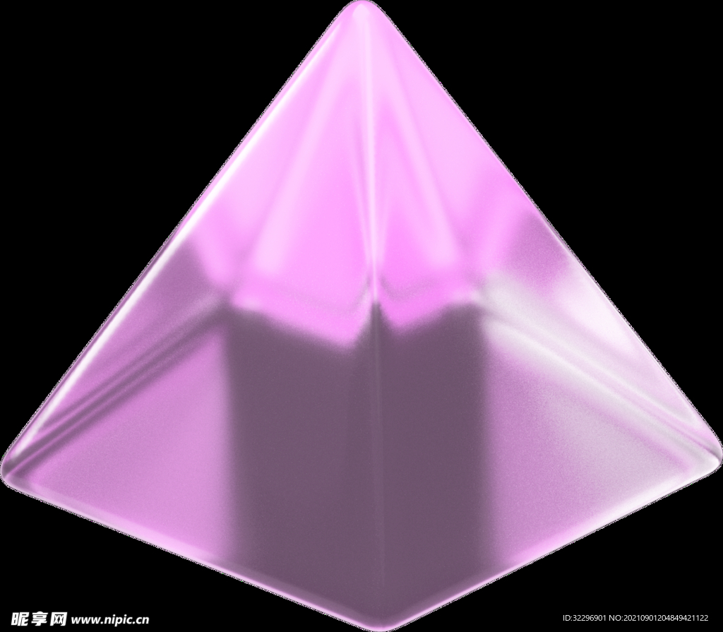 3D图标素材 立体几何图形