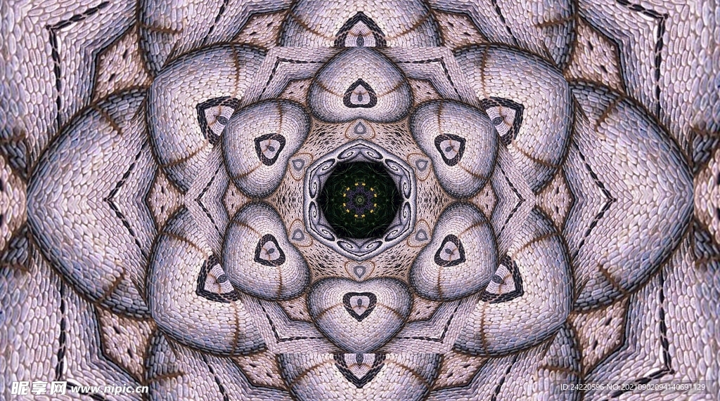 分形艺术背景