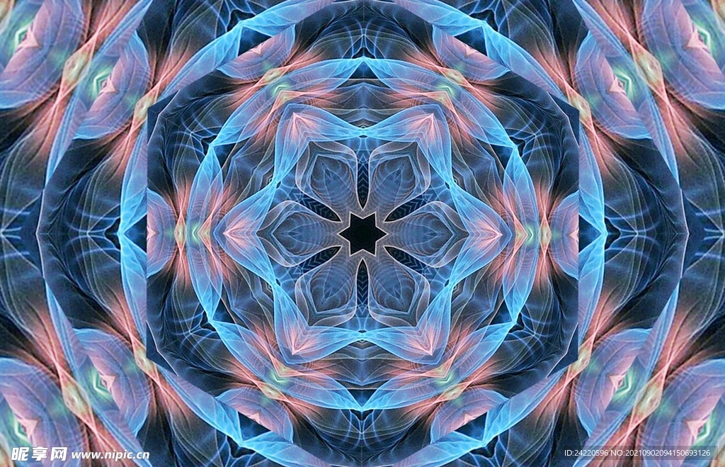 分形艺术背景