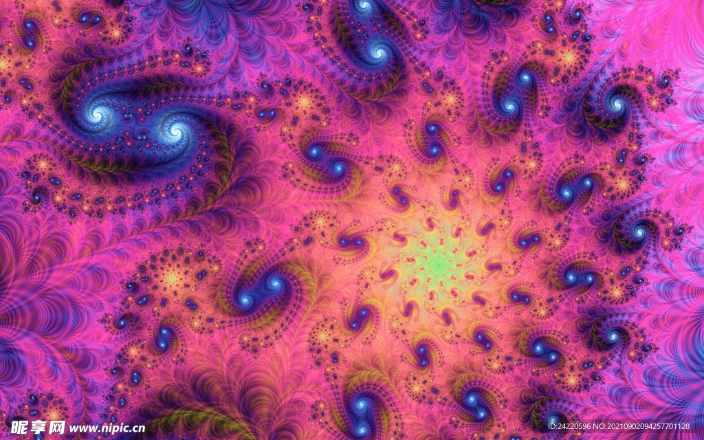 分形艺术背景