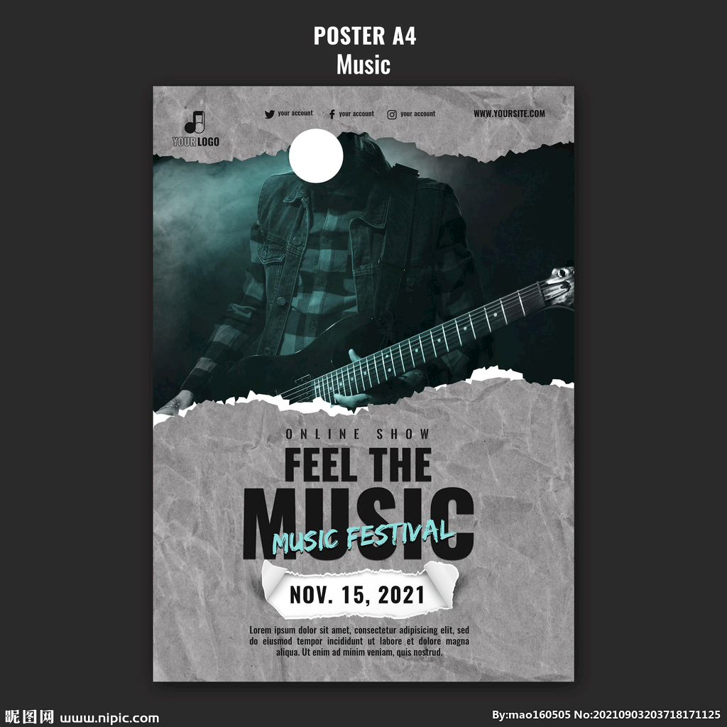 音乐海报