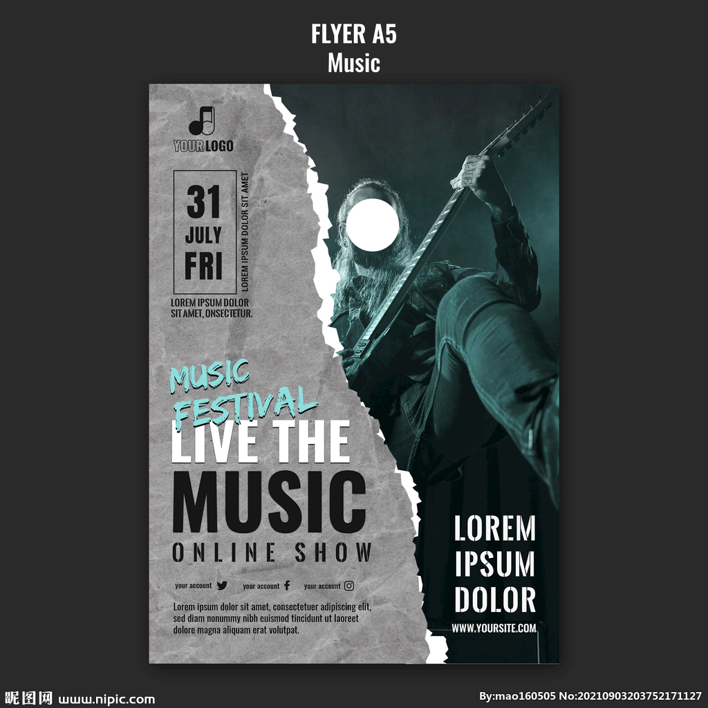 音乐海报
