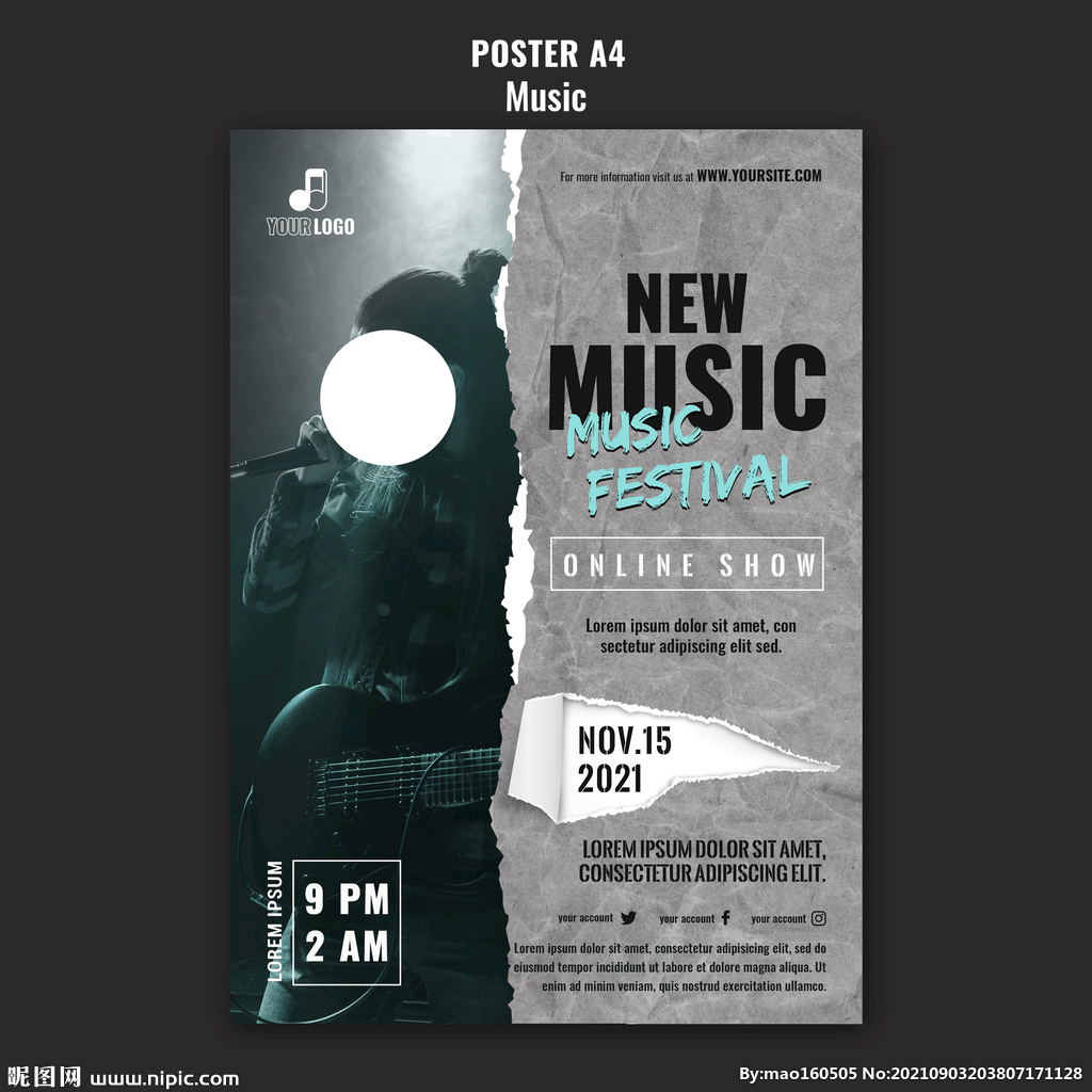 音乐海报