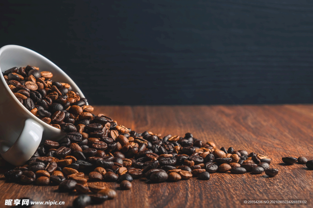 咖啡豆图片