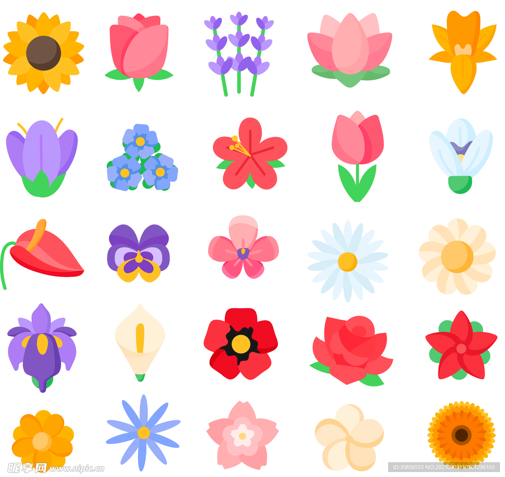 花