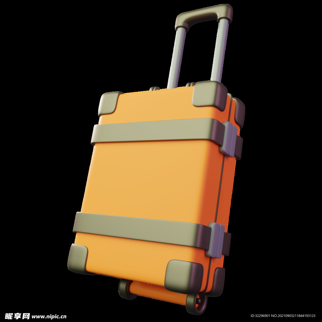 3D图标素材 立体旅游