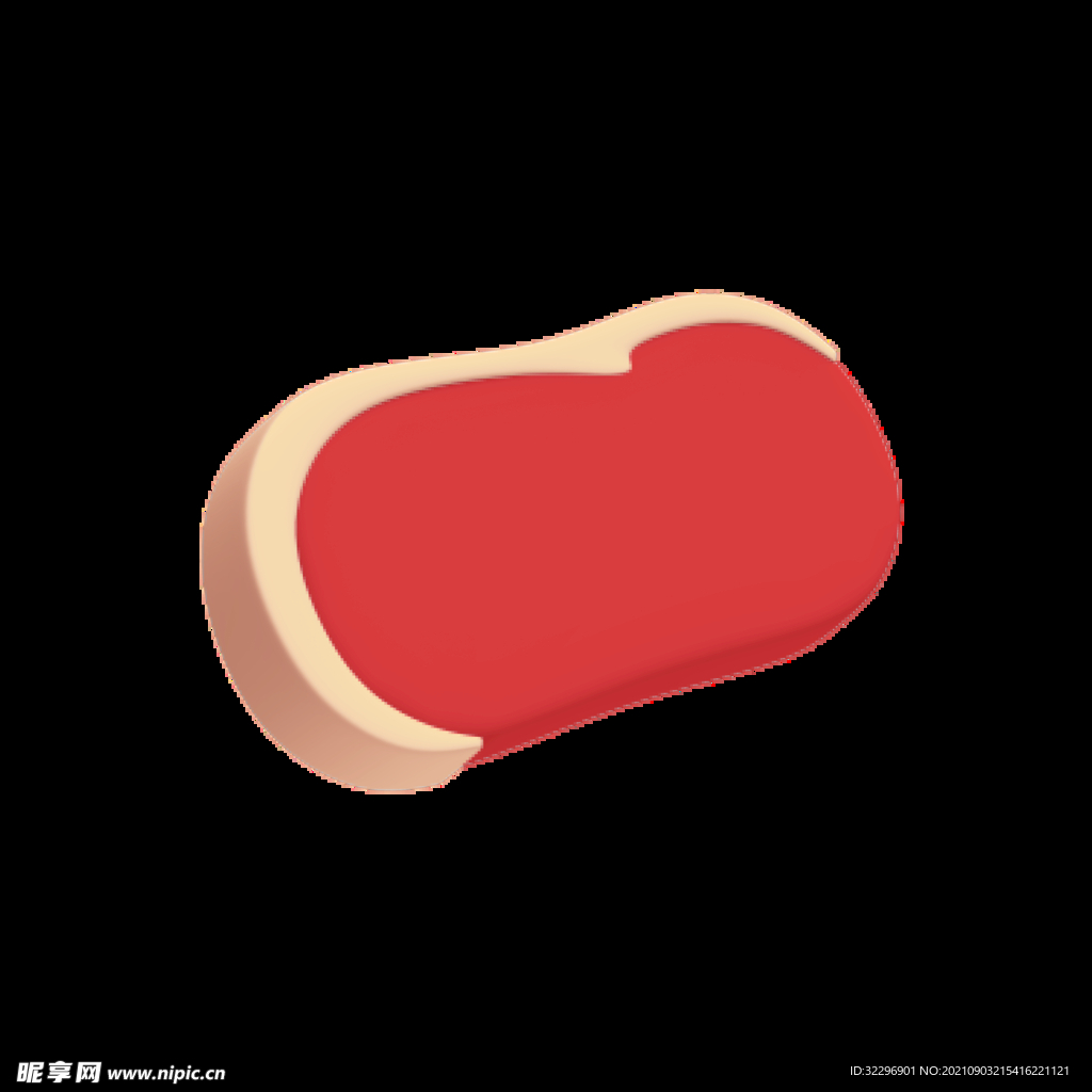 3D图标素材 食物