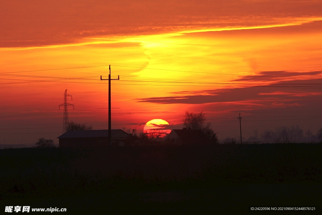 夕阳